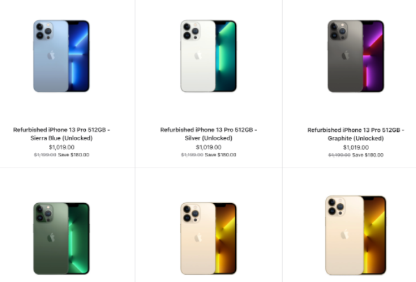 iphone 13 pro重回苹果下载凯发k8官网售卖，仅售 5000 多！
